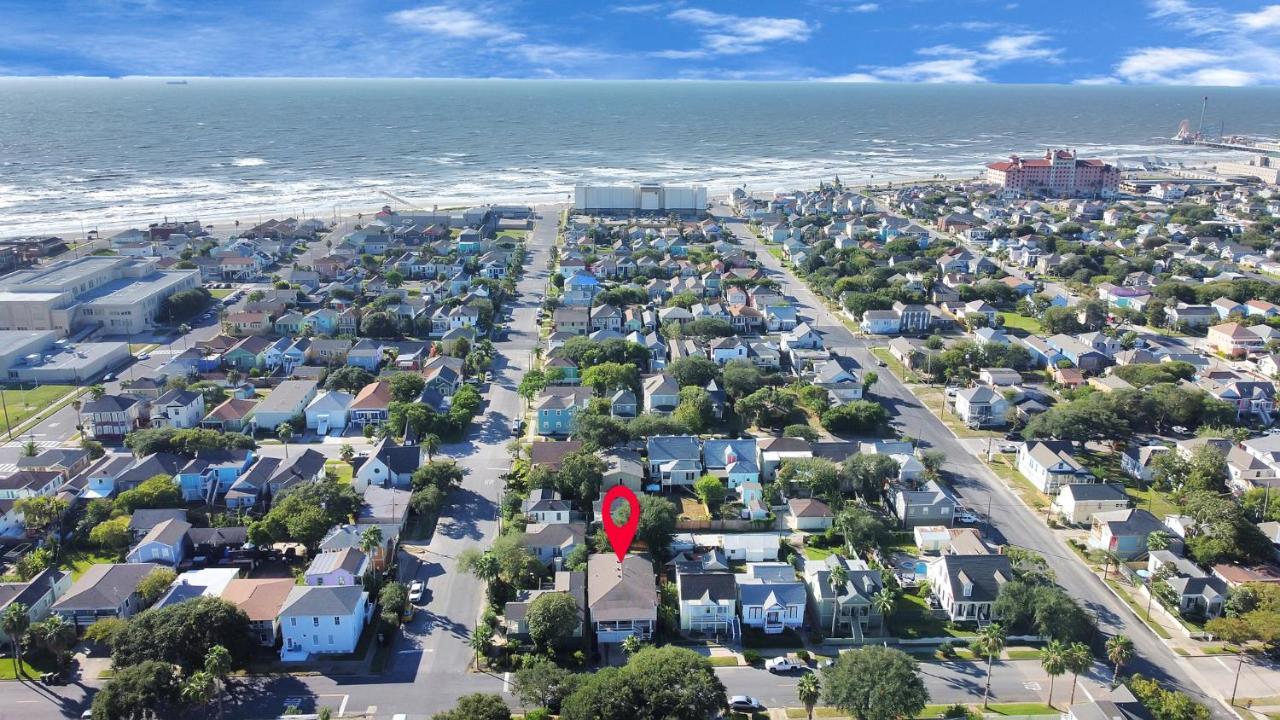 Cozy Historic Galveston House-8 Min Walk To Beach! Extérieur photo