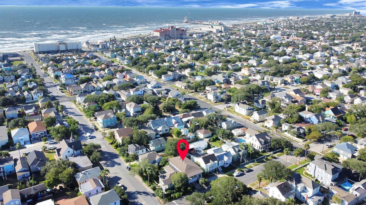 Cozy Historic Galveston House-8 Min Walk To Beach! Extérieur photo